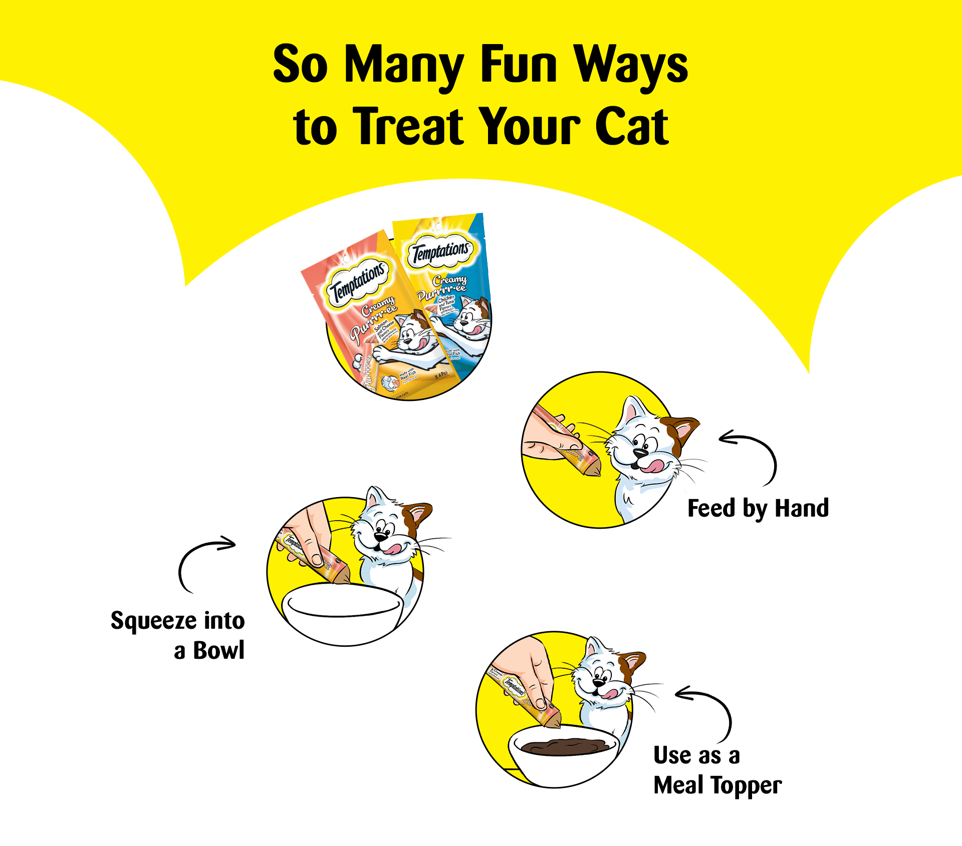 many ways to treat cat
