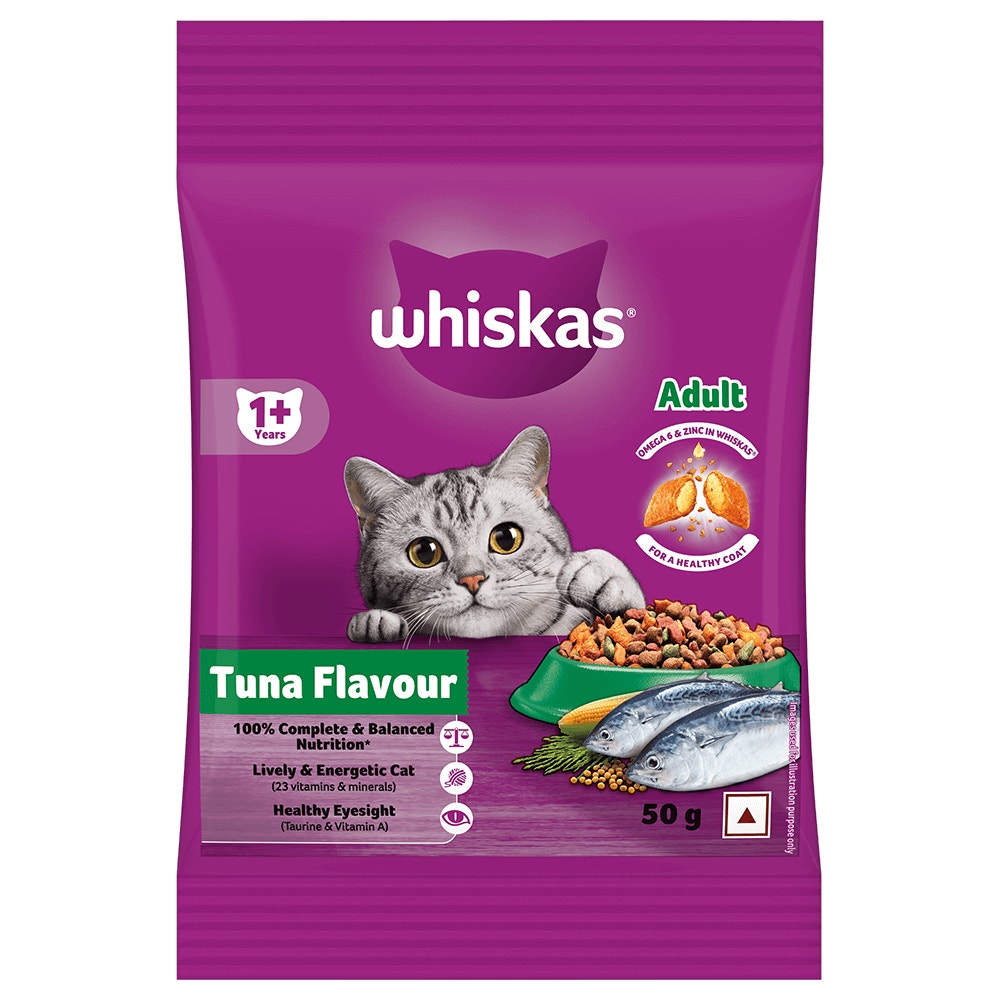 WHISKAS® Adult Dry Food, Tuna - 1