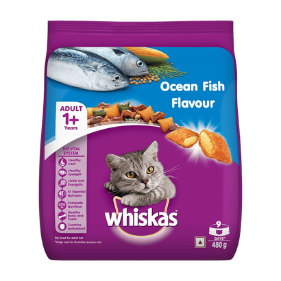 Whiskas® Adult Dry Food, Ocean Fish